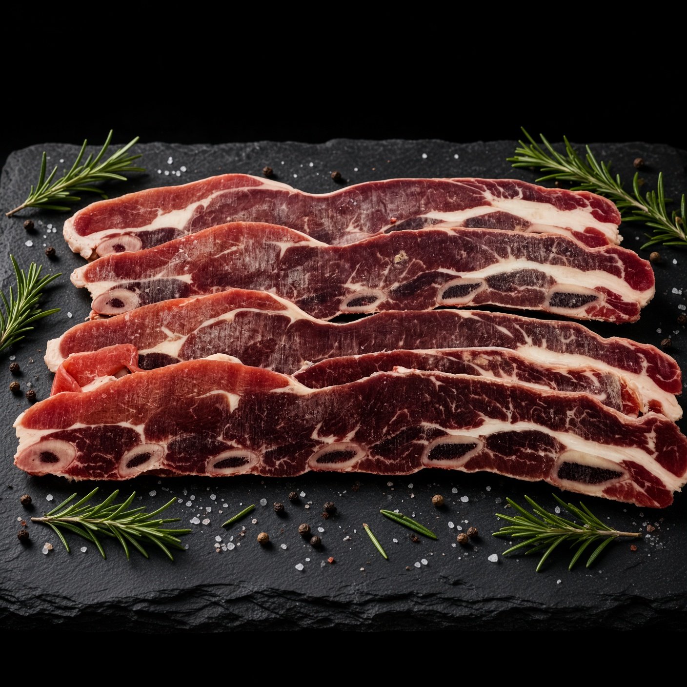Asado de tira o costilla cargada